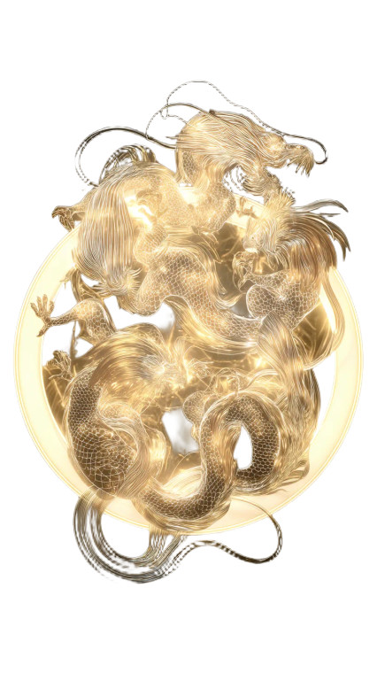 Chinese Zodiac Glow Vinyl Car Decal Sticker – Waterproof & UV-Resistant 8"