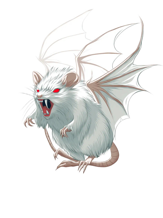 Flying Silk Chinchilla Vinyl Car Decal Sticker – Waterproof & UV-Resistant 8"