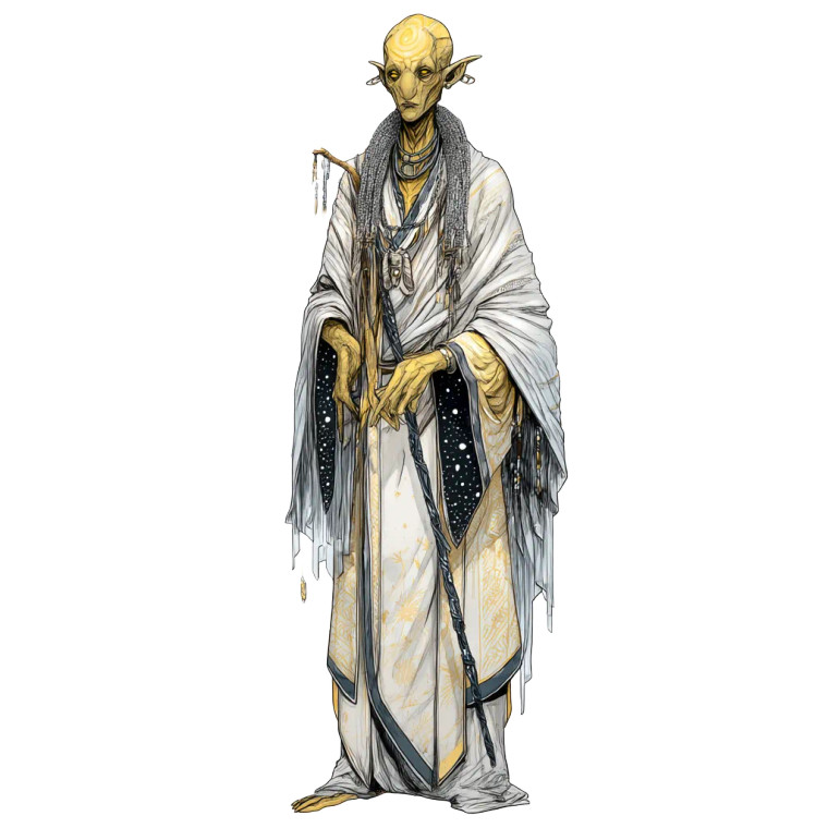 Githyanki Cleric Vinyl Car Decal Sticker – Waterproof & UV-Resistant 8"