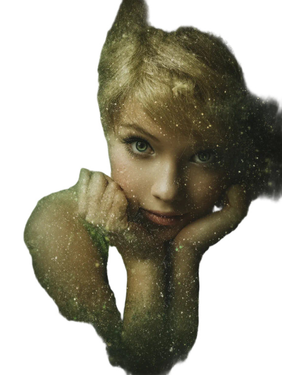 Tinker Bell Closeup Vinyl Car Decal Sticker – Waterproof & UV-Resistant 8"