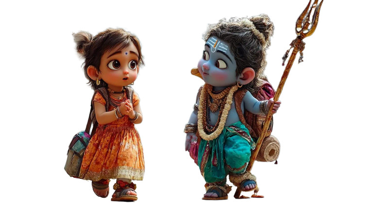 Baby Divine Duo Vinyl Car Decal Sticker – Waterproof & UV-Resistant 8"