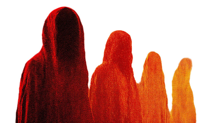 Mysterious Silhouettes Vinyl Car Decal Sticker – Waterproof & UV-Resistant 8"