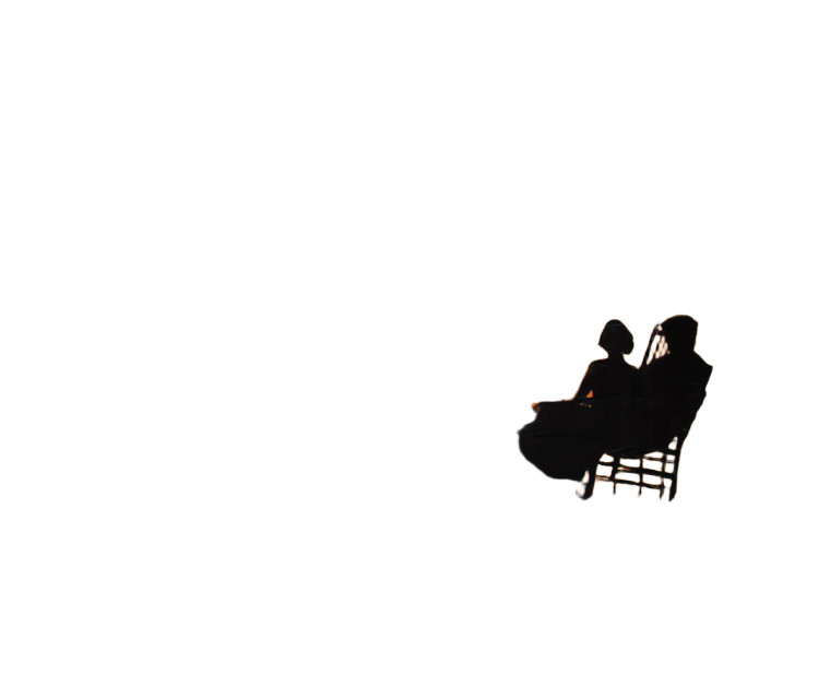 Sunset Couple V2 Vinyl Car Decal Sticker – Waterproof & UV-Resistant 8"