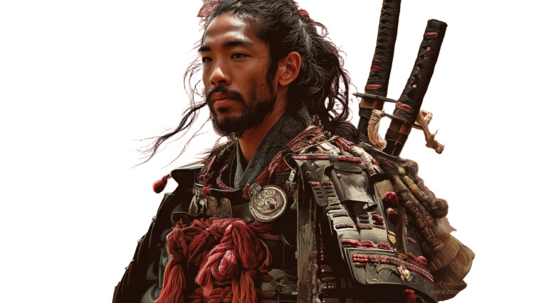 Futuristic Samurai V9 Vinyl Car Decal Sticker – Waterproof & UV-Resistant 8"