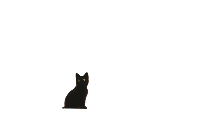 Magical Kitten Library Vinyl Car Decal Sticker – Waterproof & UV-Resistant 8"