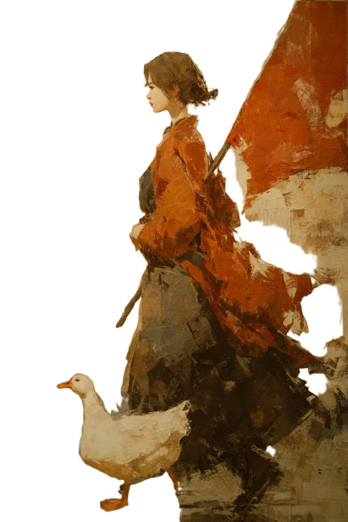 Revolutionary Duo Vinyl Car Decal Sticker – Waterproof & UV-Resistant 8"