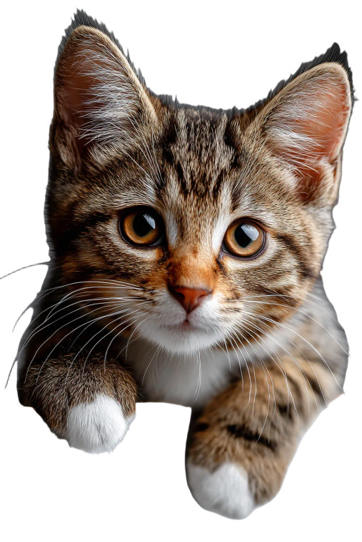Munchkin Cat Smile Vinyl Car Decal Sticker – Waterproof & UV-Resistant 8"