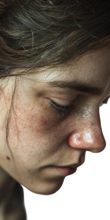 Reflective Portrait Vinyl Car Decal Sticker – Waterproof & UV-Resistant 8"