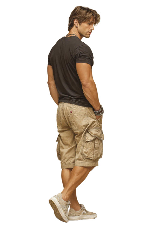 Handsome Man Profile Vinyl Car Decal Sticker – Waterproof & UV-Resistant 8"