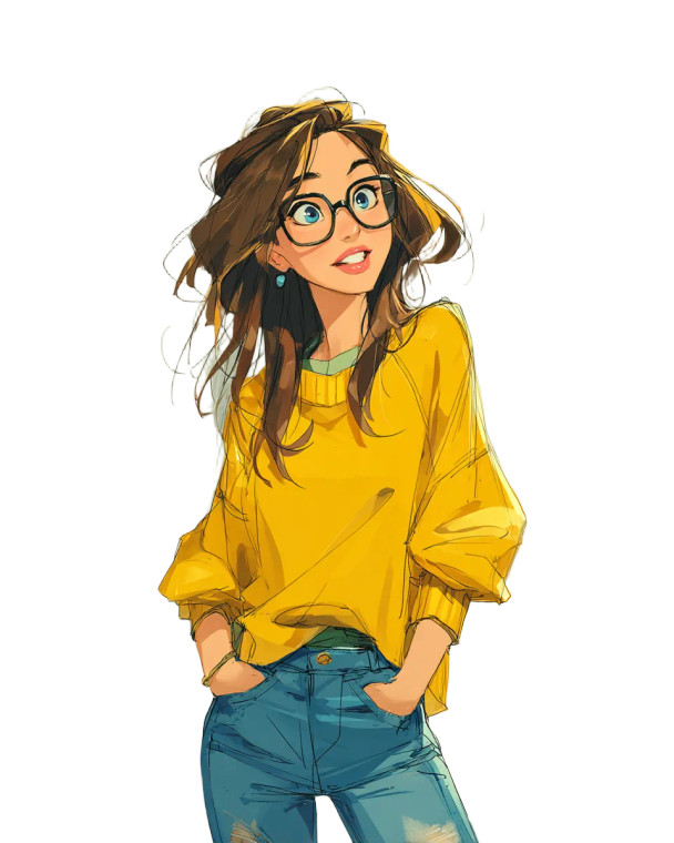 Robin In Casual Vinyl Car Decal Sticker – Waterproof & UV-Resistant 8"