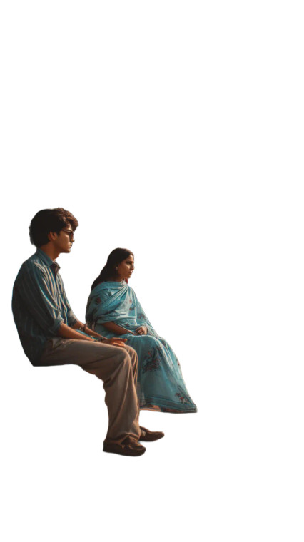 Sad Young Man V2 Vinyl Car Decal Sticker – Waterproof & UV-Resistant 8"