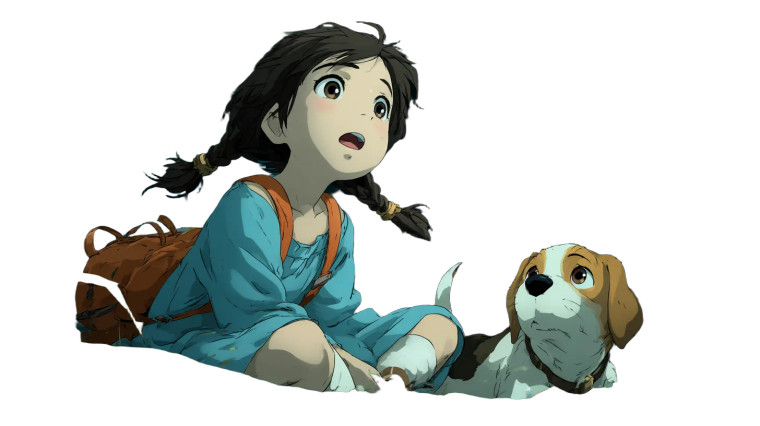 Glowing Forest Chase Vinyl Car Decal Sticker – Waterproof & UV-Resistant 8"