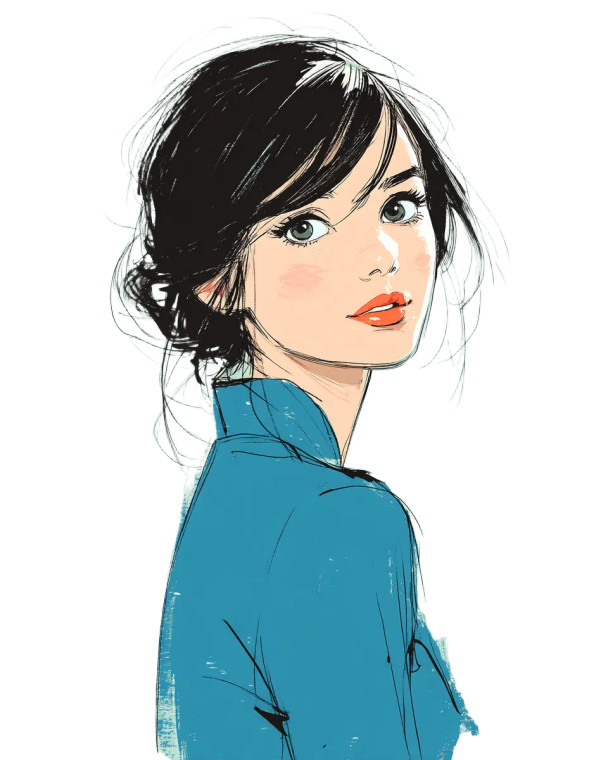 1965 British Girl Vinyl Car Decal Sticker – Waterproof & UV-Resistant 8"