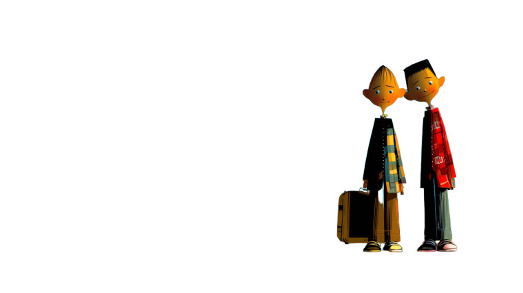 Children Boarding Bus Vinyl Car Decal Sticker – Waterproof & UV-Resistant 8"