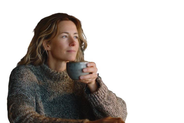 Woman On Laptop V2 Vinyl Car Decal Sticker – Waterproof & UV-Resistant 8"