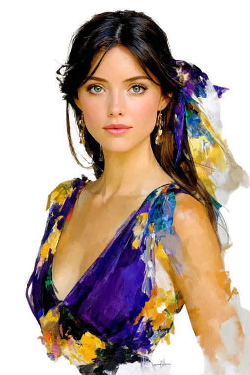 Elven Queen Vinyl Car Decal Sticker – Waterproof & UV-Resistant 8"