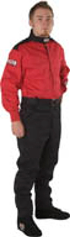 G-Force Racing Gear Red Racing Pants | Adult 2XL | SFI 3.2A/1 Rated | Thermal Protection 10