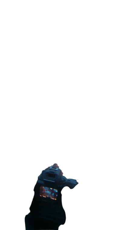 Alien Filming Chaos Vinyl Car Decal Sticker – Waterproof & UV-Resistant 8"