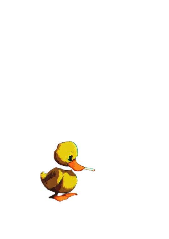 Pixelated Smoking Duck V4 Vinyl Car Decal Sticker – Waterproof & UV-Resistant 8"