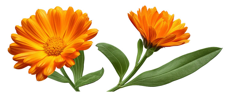 Marigold Flower Vinyl Car Decal Sticker – Waterproof & UV-Resistant 8"