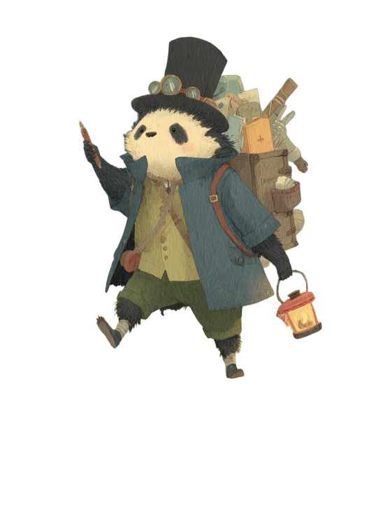 Professor Pinefoot'S Journey Vinyl Car Decal Sticker – Waterproof & UV-Resistant 8"