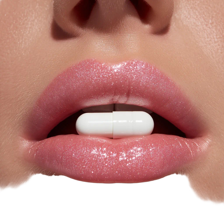 Glossy Lips Pill V7 Vinyl Car Decal Sticker – Waterproof & UV-Resistant 8"