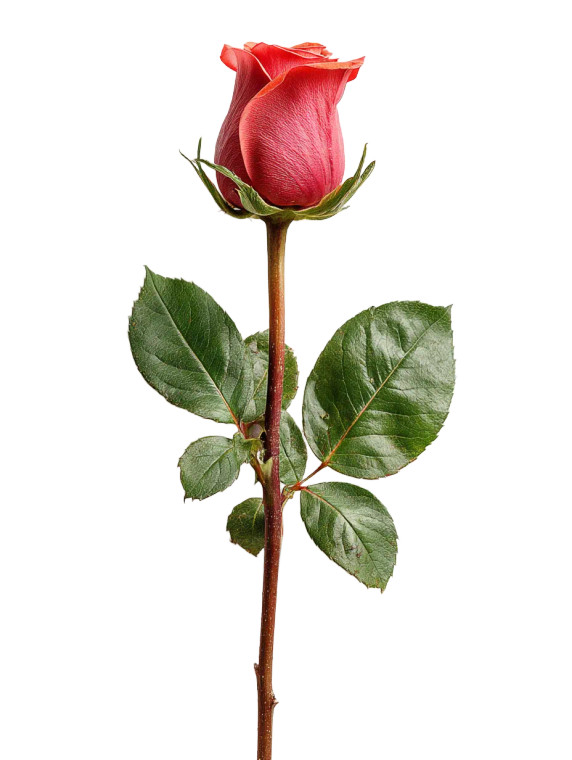 Ecuadorian Rose V2 Vinyl Car Decal Sticker – Waterproof & UV-Resistant 8"