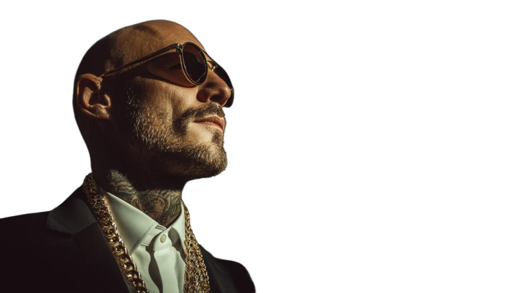 Billionaire Thug Portrait Vinyl Car Decal Sticker – Waterproof & UV-Resistant 8"