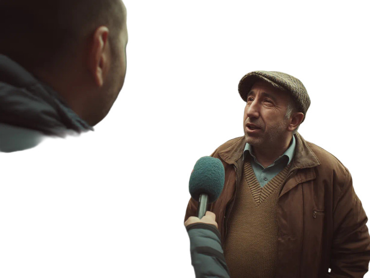 Turkish Street Interview Vinyl Car Decal Sticker – Waterproof & UV-Resistant 