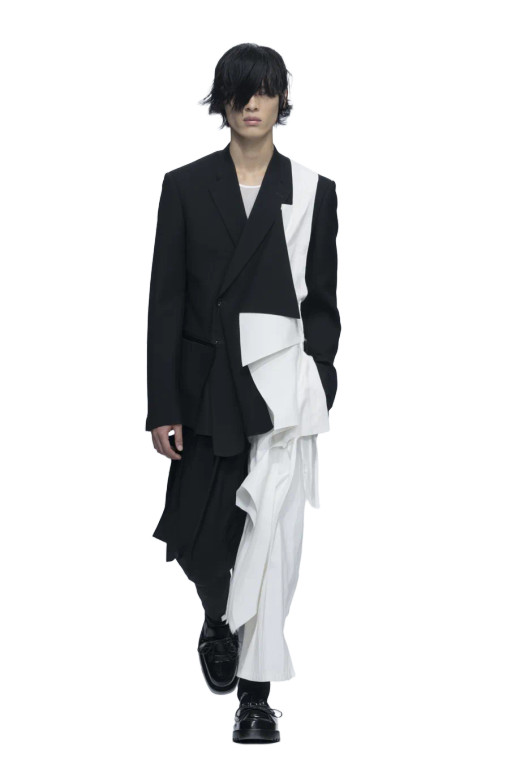 Avant-Garde Menswear Vinyl Car Decal Sticker – Waterproof & UV-Resistant 8"