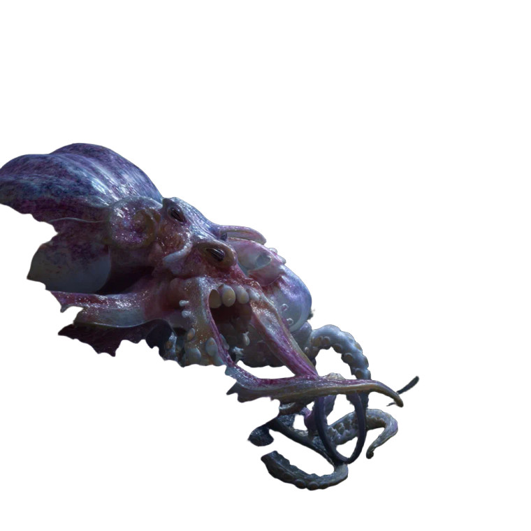 Cthulhu Sea Creatures Vinyl Car Decal Sticker – Waterproof & UV-Resistant 8"