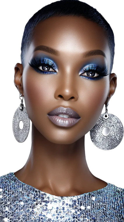 Fashion Show Model Vinyl Car Decal Sticker – Waterproof & UV-Resistant 8"