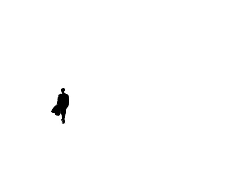 Solitary Korean Man Vinyl Car Decal Sticker – Waterproof & UV-Resistant 8"