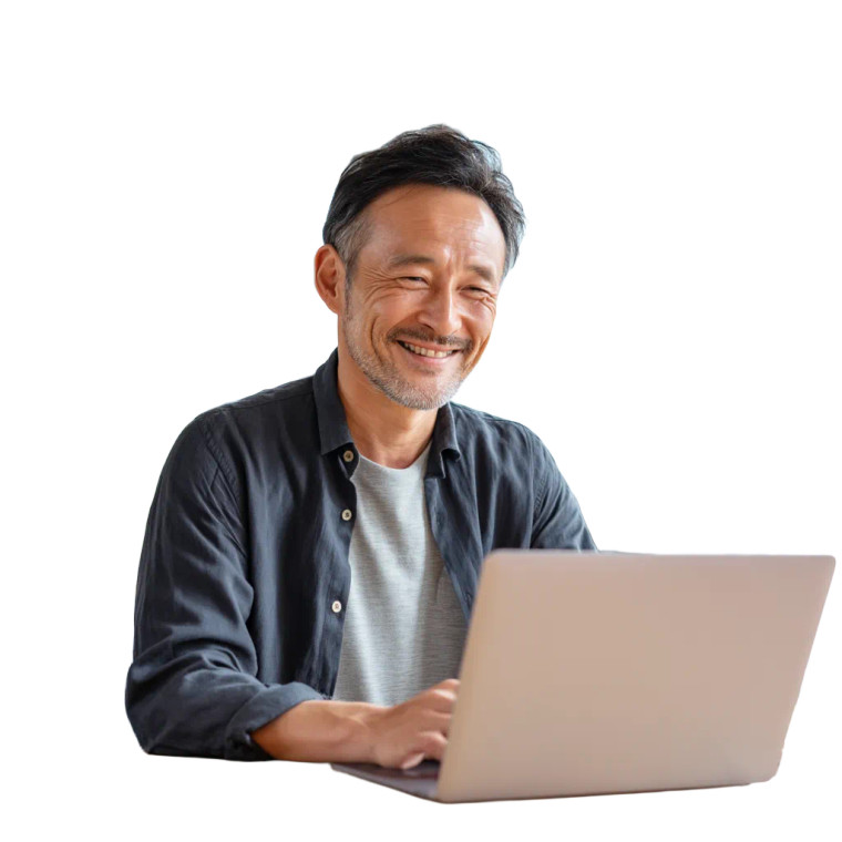 Japanese Office Worker V2 Vinyl Car Decal Sticker – Waterproof & UV-Resistant 8"