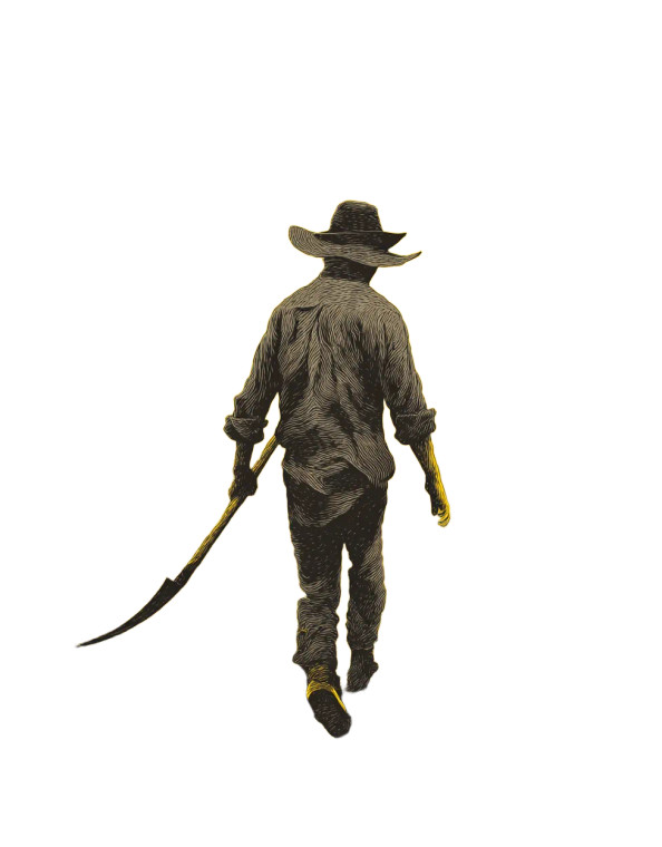 Revolutionary Worker Vinyl Car Decal Sticker – Waterproof & UV-Resistant 8"