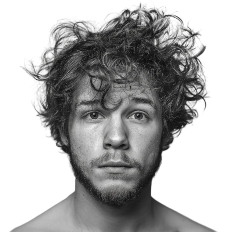 Dutch Male Portrait Vinyl Car Decal Sticker – Waterproof & UV-Resistant 8"