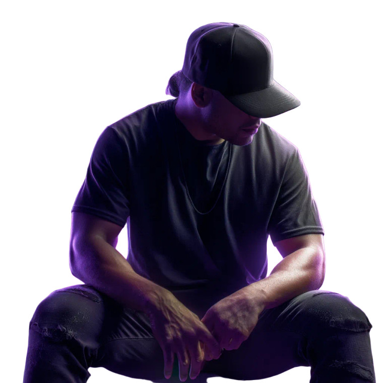 Hispanic Man Night Vinyl Car Decal Sticker – Waterproof & UV-Resistant 8"