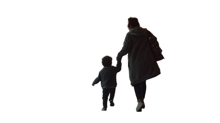 Excited Boy Leading Vinyl Car Decal Sticker – Waterproof & UV-Resistant 8"