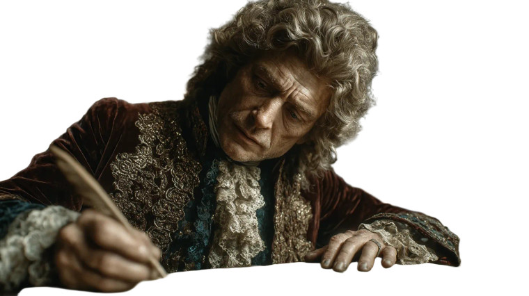 Solemn Deputy Portrait Vinyl Car Decal Sticker – Waterproof & UV-Resistant 8"