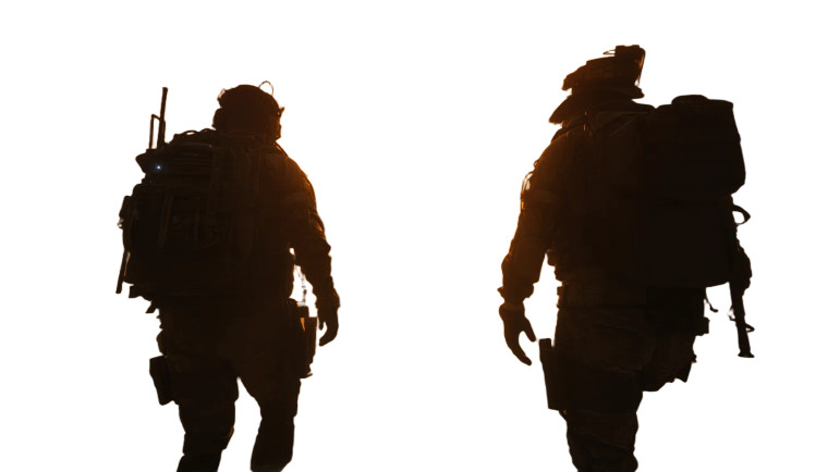 Camouflaged Soldiers Vinyl Car Decal Sticker – Waterproof & UV-Resistant 8"