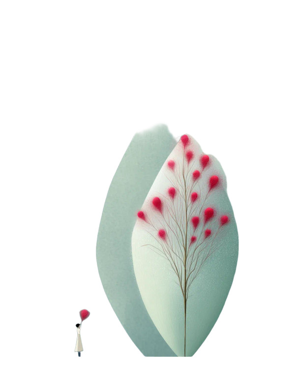 Lone Sprout Vinyl Car Decal Sticker – Waterproof & UV-Resistant 8"