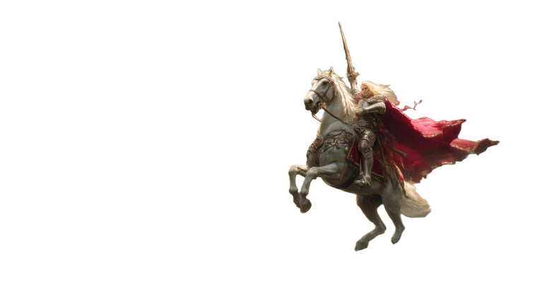 Prince Imrahil Rides Vinyl Car Decal Sticker – Waterproof & UV-Resistant 8"