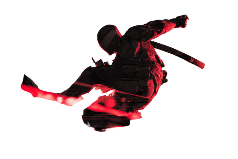 Snake Eyes Kick Vinyl Car Decal Sticker – Waterproof & UV-Resistant 8"