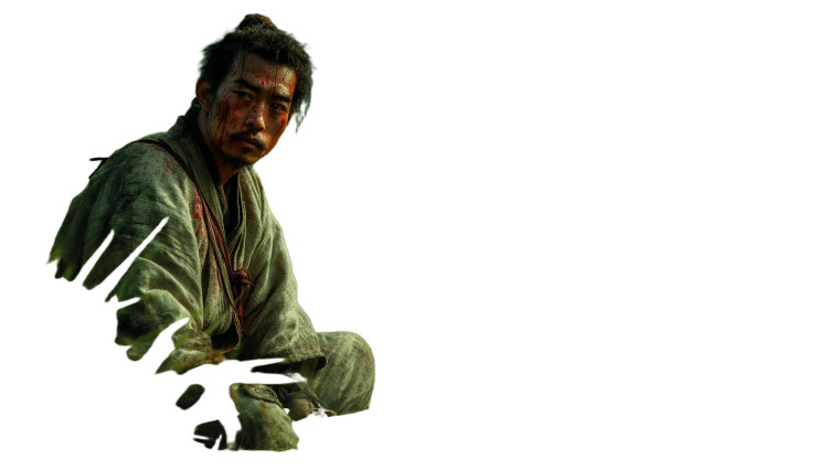 Beaten Man In Field Vinyl Car Decal Sticker – Waterproof & UV-Resistant 8"