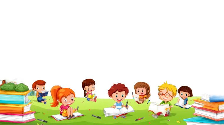 Children Reading Books V2 Vinyl Car Decal Sticker – Waterproof & UV-Resistant 8"