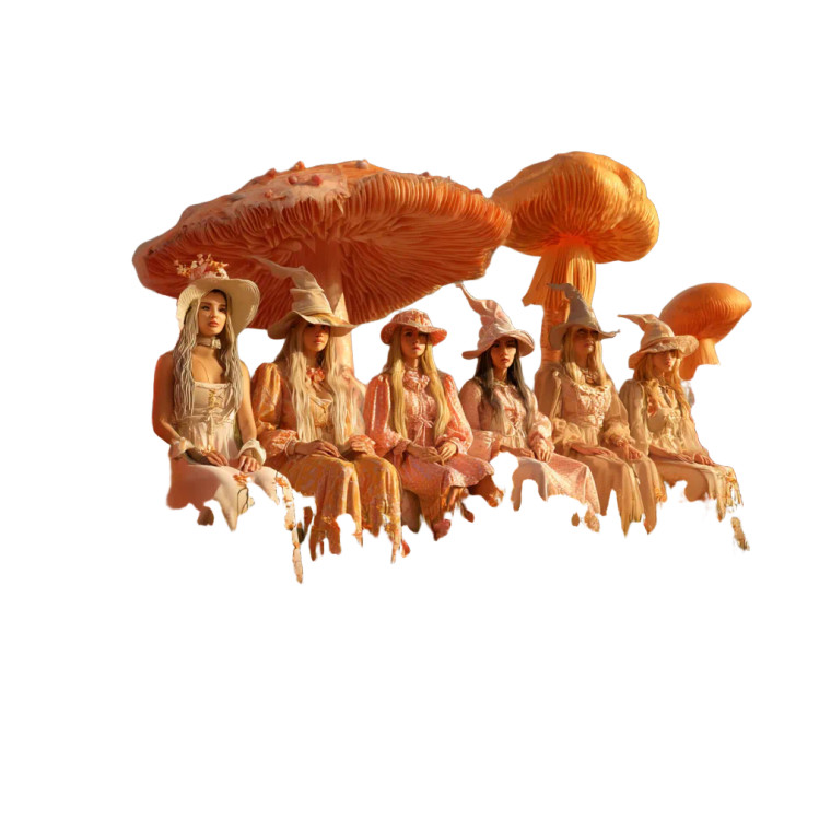 Spring Witch Coven Vinyl Car Decal Sticker – Waterproof & UV-Resistant 8"