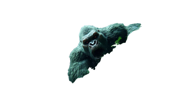 Giant Forest Pursuit Vinyl Car Decal Sticker – Waterproof & UV-Resistant 8"
