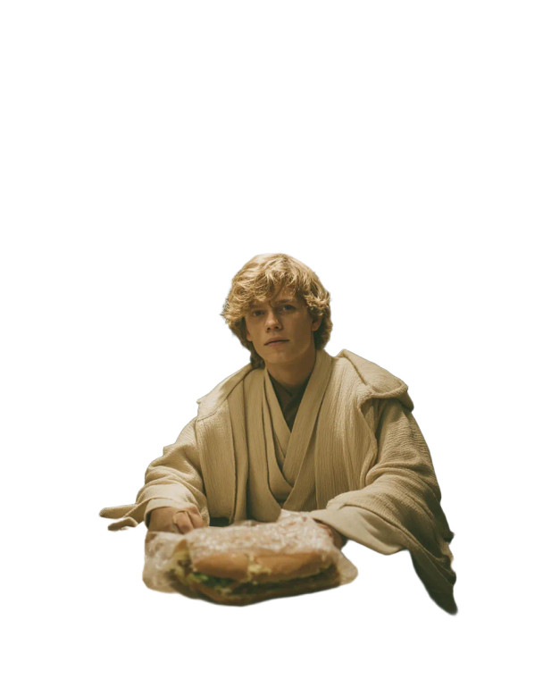 Luke At Subway Vinyl Car Decal Sticker – Waterproof & UV-Resistant 8"