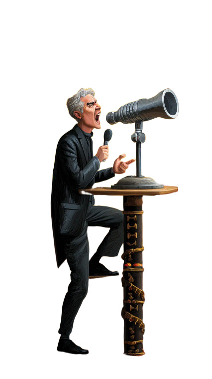 Philosopher Judge Vinyl Car Decal Sticker – Waterproof & UV-Resistant 8"