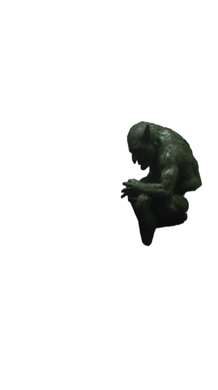 Troll Eating Frog Vinyl Car Decal Sticker – Waterproof & UV-Resistant 8"